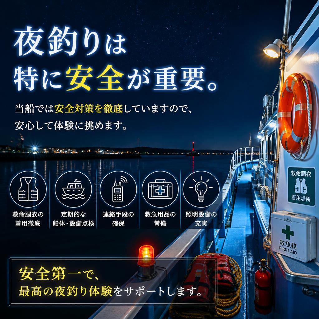 安全で快適な釣行